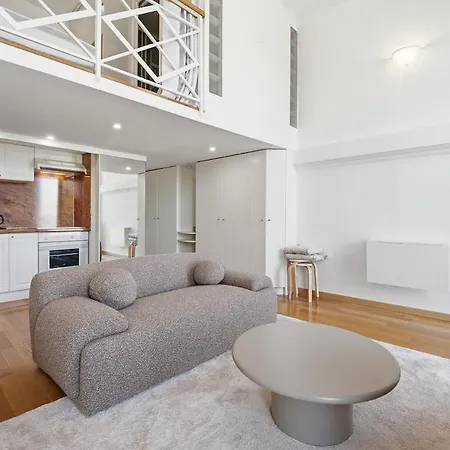 Sea View Duplex - Ac Wifi - Promenade Des Apartamento