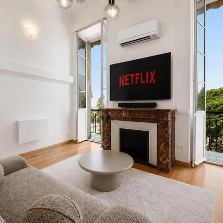 Sea View Duplex - Ac Wifi - Promenade Des Διαμέρισμα *